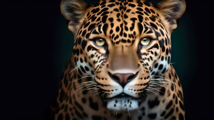 Fototapeta na wymiar Generative AI, Leopard