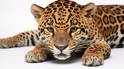 Obraz premium Generative AI, Leopard
