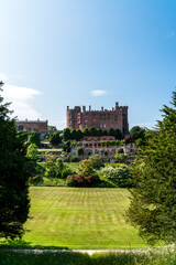 Fototapeta na wymiar Powis Castle and Gardens In Welshpool in the UK
