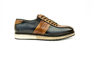 A lot of men's shoes, Men and Woman fashion still life, Classic man and women shoes