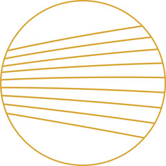 Logo Circle Line Geometric Shape