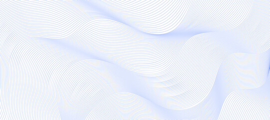 Naklejka na ściany i meble blue wavy lines background. vector illustration