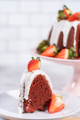 Red velvet bundt cake