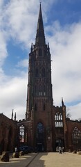 Fototapeta na wymiar Saint Michaels Cathedral Spire Coventry