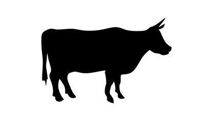 Cow silhouette