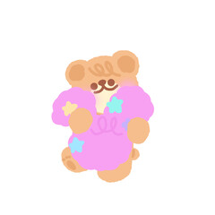 Bear in cute