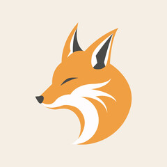 Obraz premium vector of fox design on white background fox logo or icon. easily editable layered vector illustration wild animal