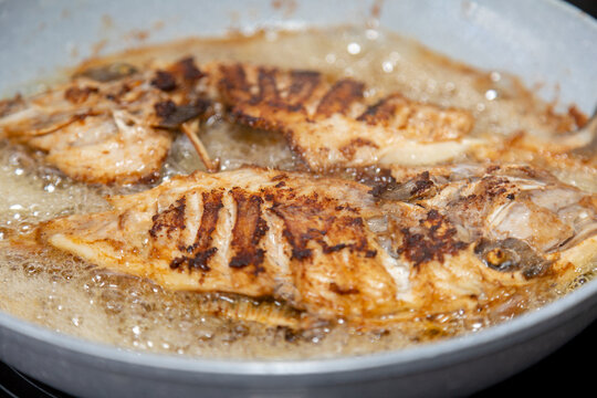 Clean and seasoned Pero&aacute; fish (Balistes capriscus) . Typical fish from the coast of Esp&iacute;rito Santo (Capixaba) Brazil, known as "peixe porquinho". Atlantic Ocean fish.