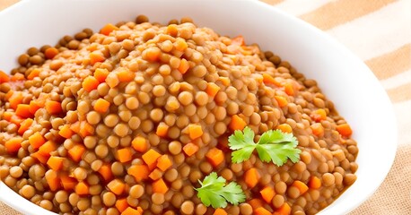 bowl of lentils