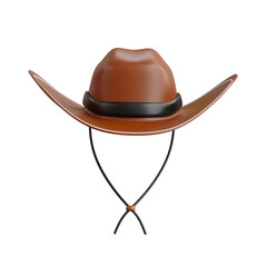 3d Hat. icon isolated on white background. 3d rendering illustration