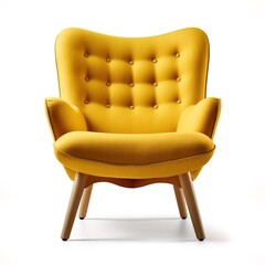 armchair isolated on white