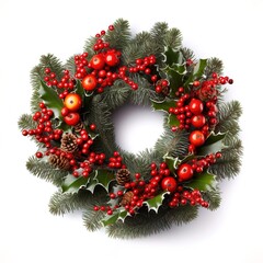 Fototapeta na wymiar christmas wreath