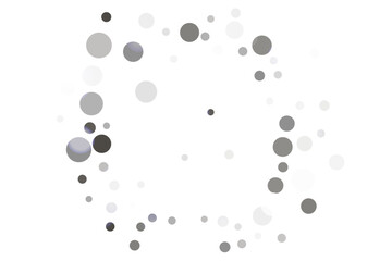 Silver glitter confetti, great design for any purpose. Party decor.