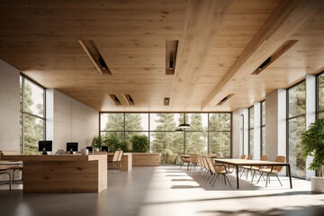 Naklejka premium Moderen Office