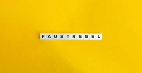 Faustregel Word.