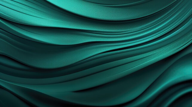 green digital inspired texture waves, wallpaper design, ai generated image