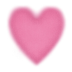 Pink Blur Heart