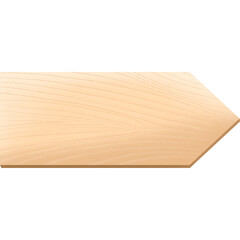 Arrow Wooden signboard 