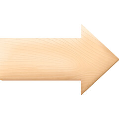 Arrow Wooden signboard 