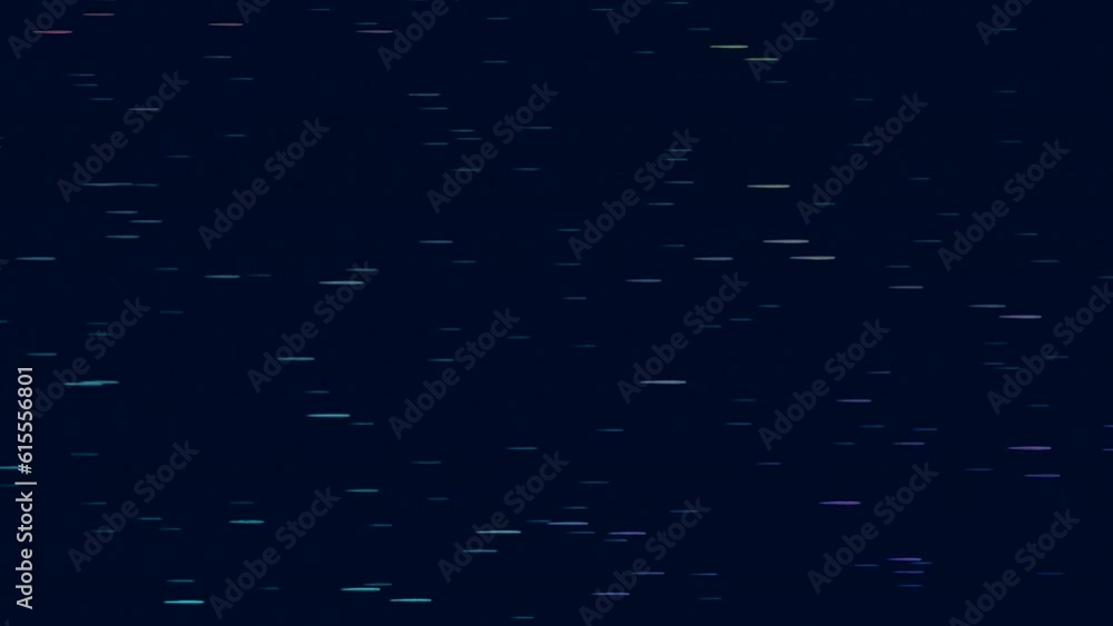 Poster abstract background with flying particles on a colorful background. design. flying snow or rain patt