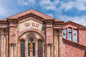 Cuenca, Ecuador. The church of San Blas