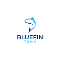 Tuna Fish Logo Design Concept Vector Illustration Symbol Icon