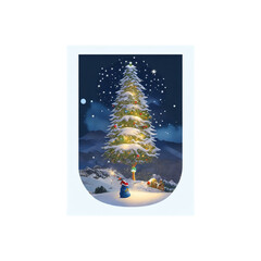 Beautiful Christmas tree
