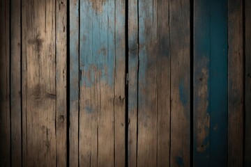 Fototapeta premium Pattern of wooden texture background,Nature wall background, Vintage of barn plank wood background, ai generative