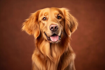 Golden Embrace: Warmth and Affection of a Golden Retriever - Generative AI