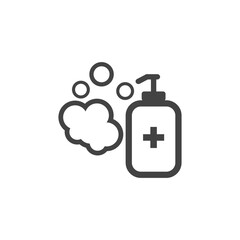 medical bottle hand soap