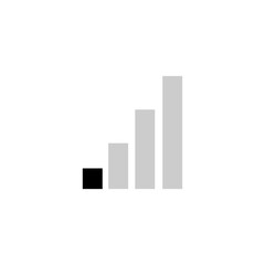 business graph with arrow