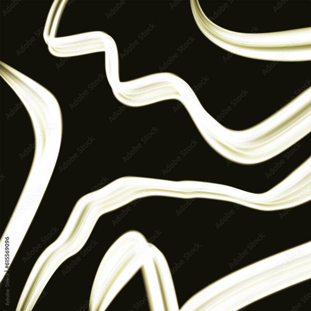 Poster abstract gold shiny ribbon shape pattern background design