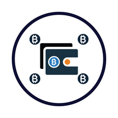 Bitcoin, digital currency, bitcoin wallet, cryptocurrency icon