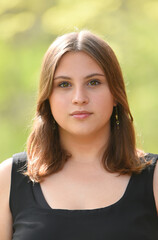 Fototapeta premium Teen Girl Headshot