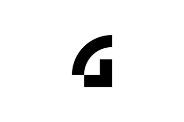 Letter G Logo Design Vector 