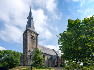 Fototapeta na wymiar Willibrordkerk in Nederhorst Den Berg, Noord-Holland province, The Netherlands
