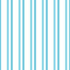 Obraz premium Abstract geometric seamless pattern. Blue Vertical stripes. Wrapping paper. Print for interior design and fabric. Kids background. Backdrop in vintage and retro style.
