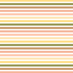Striped seamless pattern with green pink horizontal line. Fashion graphics design for t-shirt, apparel and other print production. Strict graphic background. Retro style.