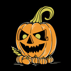 vector Halloween character vector illustration