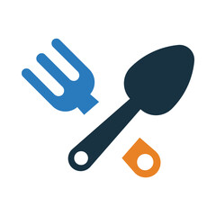 Spoon, fork, restaurant, spoon and fork icon