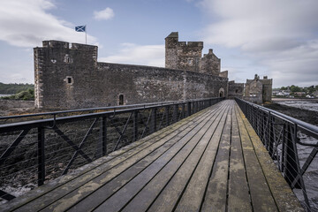 Blackness castle on the firth of forth shore.
