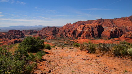 Red rock landscape in Utah