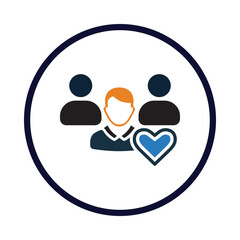 Friendship, love, charity, Equality, Volunteer icon