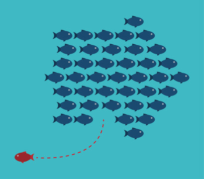 Competitive advantage to win business competition, innovation or creativity for winning strategy and success concept, smart businessman with rocket booster lead the way to win business competition.