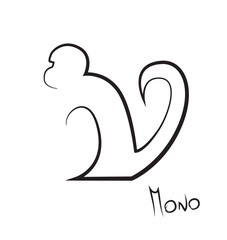 Mono cuadro abstracto