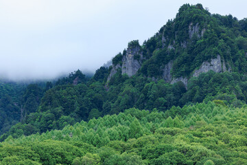 Fototapeta na wymiar 戸隠山