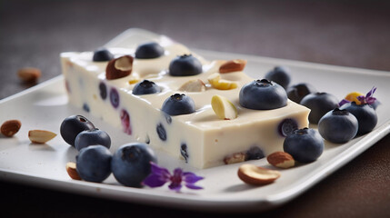 Cupcakes, cakes, muffins with berries