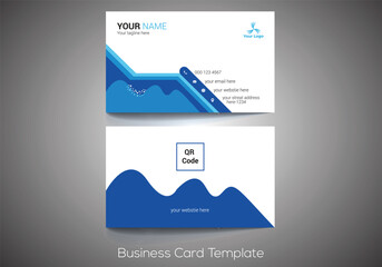 Corporate Business card vector template