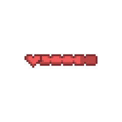 this is Health bar icon in pixel art with colorful color and white background ,this item good for presentations,stickers, icons, t shirt design,game asset,logo and your project.