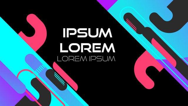 Abstract Shape Titles